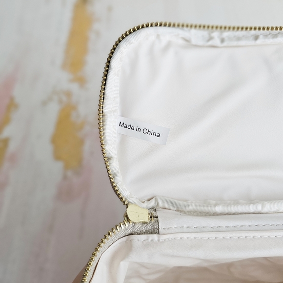 Kate Spade New York Lunch Tote Deco Dots Out to Lunch Coated Linen Cover - Picture 11 of 16